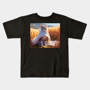 Autumn Cat Kids T-Shirt